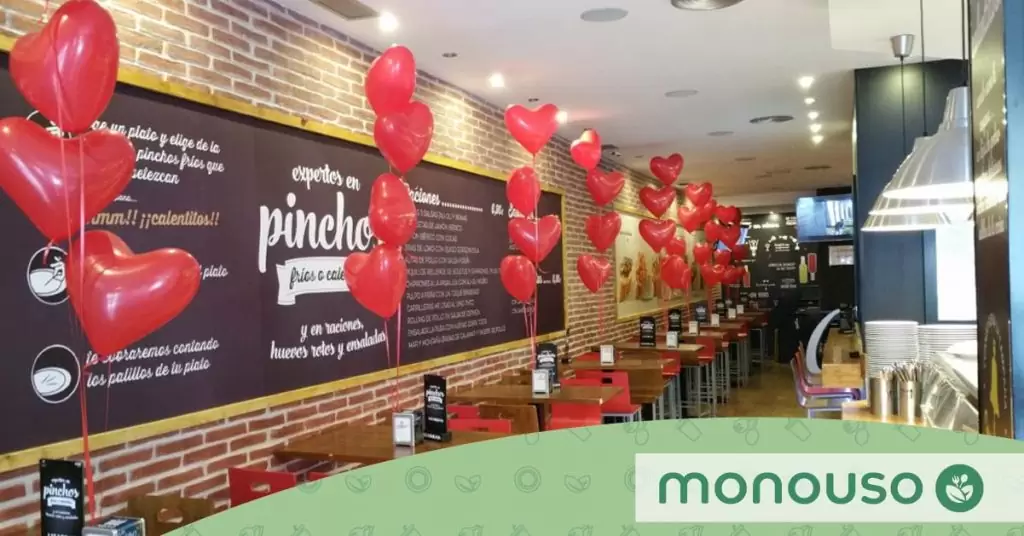 Decoración San Valentín para